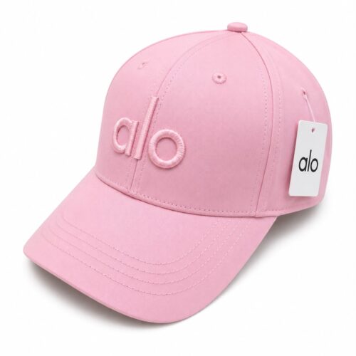 Alo Pink Baseball Cap