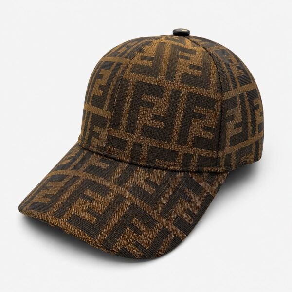 Fendi Coffee FF Baseball Cap