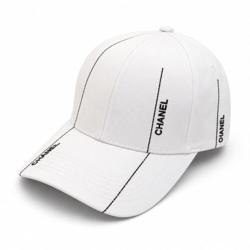 Chanel White Classic Baseball Cap