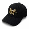 Christian Dior Black Baseball Cap