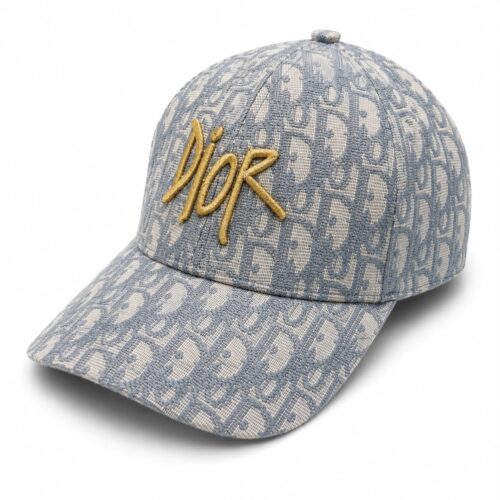 Christian Dior Grey Baseball Cap