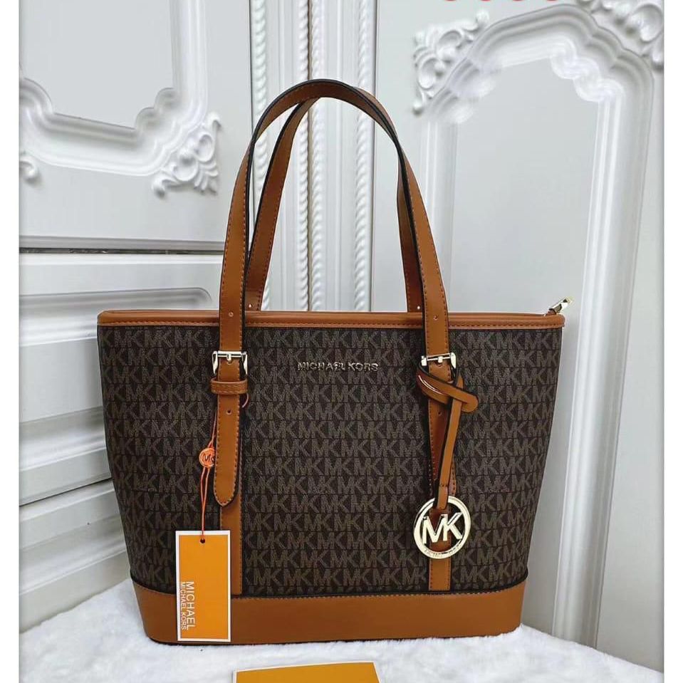 Michael Kors Jet set Coffee Brown Medium Tote