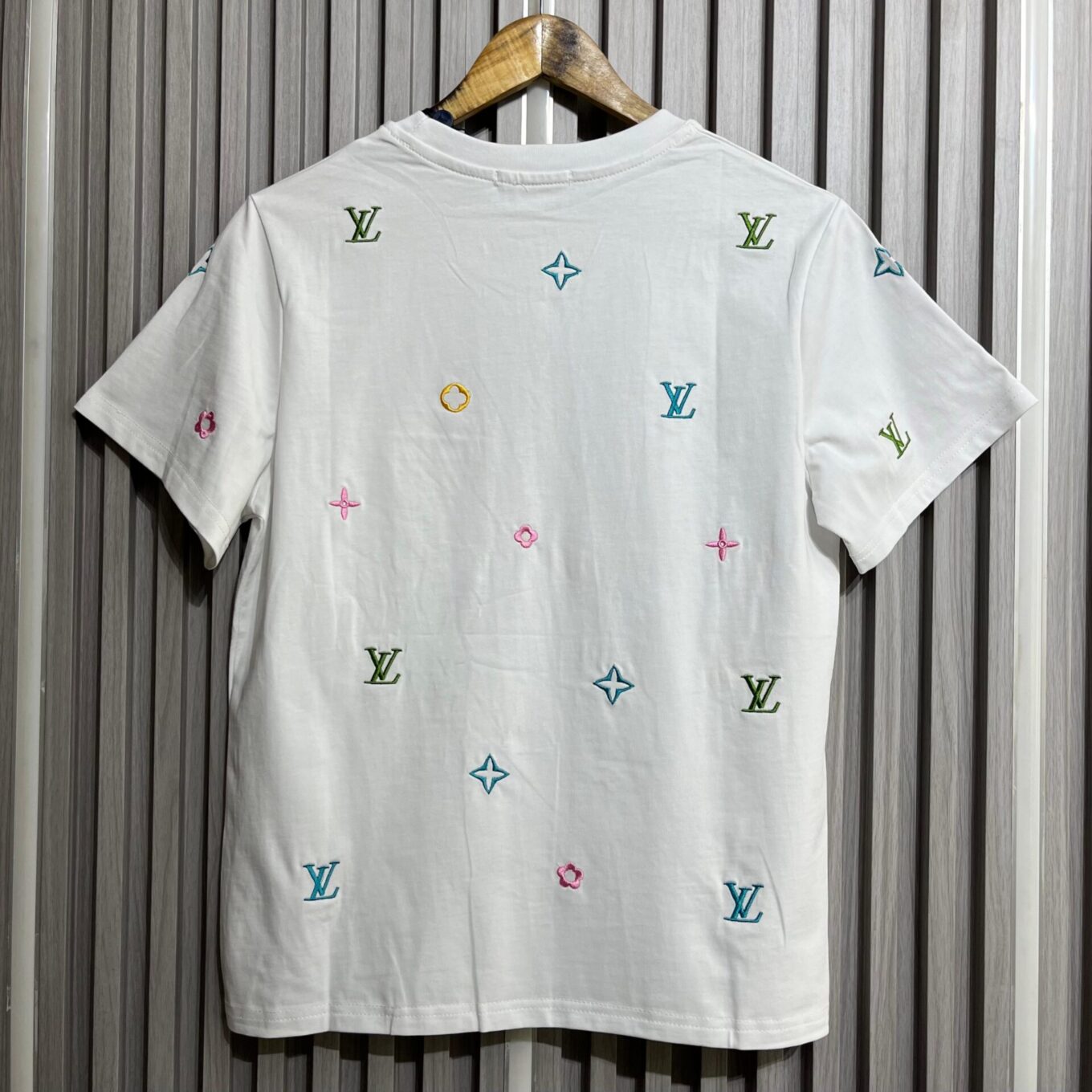 Louis Vuitton White and Blue denim Co-ord set For Women