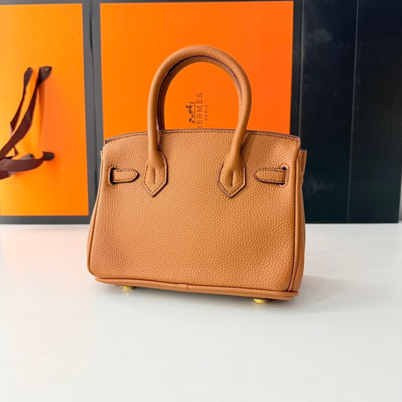 Hermes Birkin Brown Mini Handbag