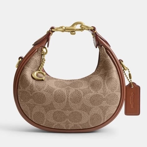 Coach Jonie Crossbody Sling Brown Bag (With Box)