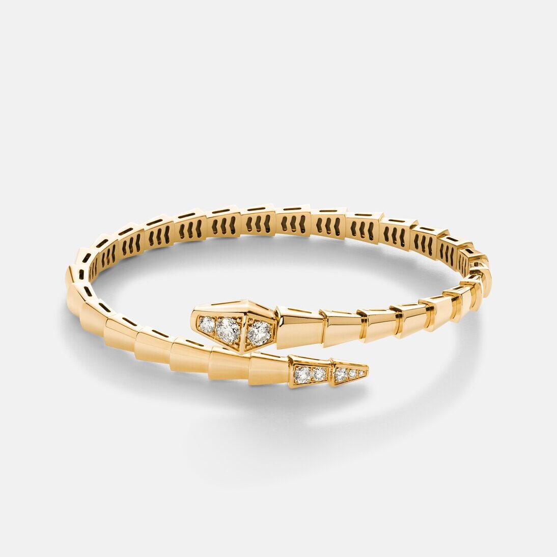 Bvlgari Serpenti Viper Gold Color Bracelet