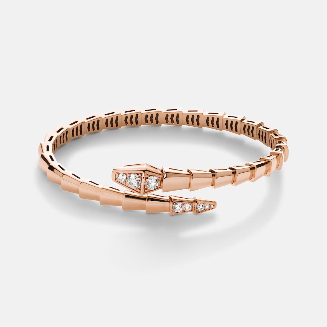 Bvlgari Serpenti Viper Rose Gold Color Bracelet