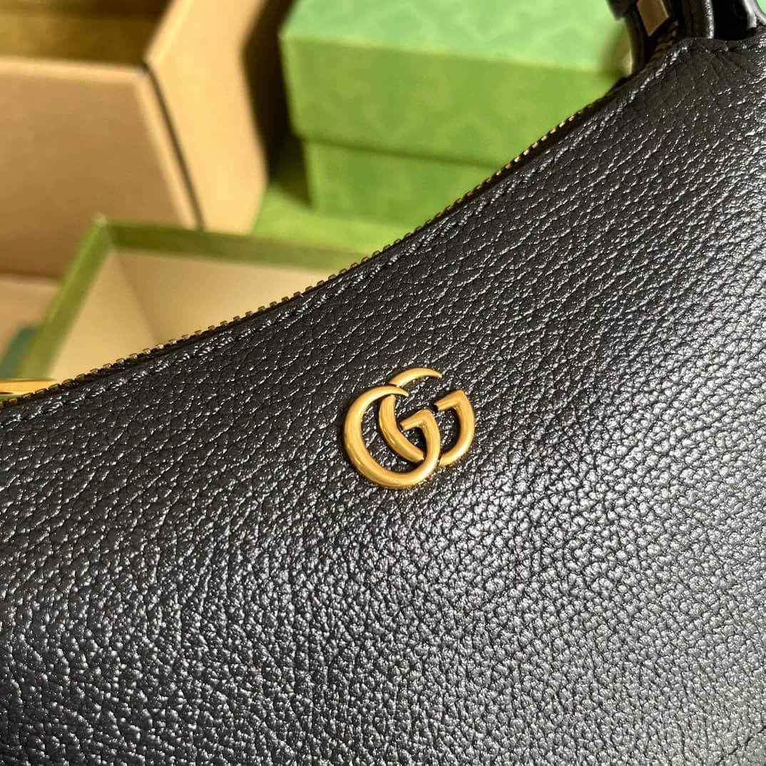 Gucci Aphrodite Black Premium Shoulder Bag (With Box)