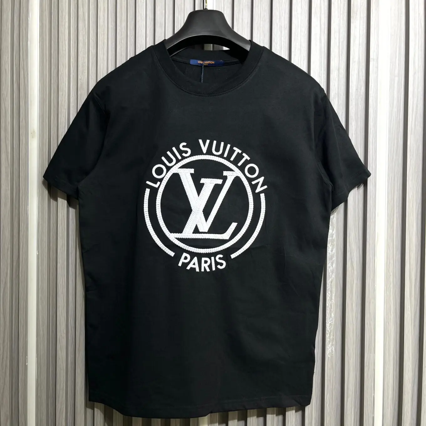 WhatsApp-Image-2025-09-13-at-1.31.37-PM-2 Louis Vuitton Black Logo T-Shirt For Men