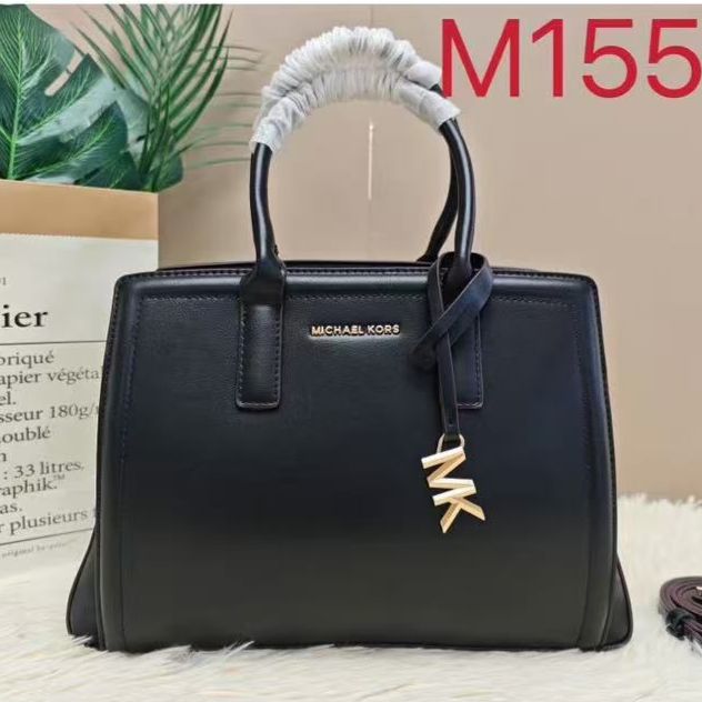 Michale Kors Laila Black Medium Tote Bag