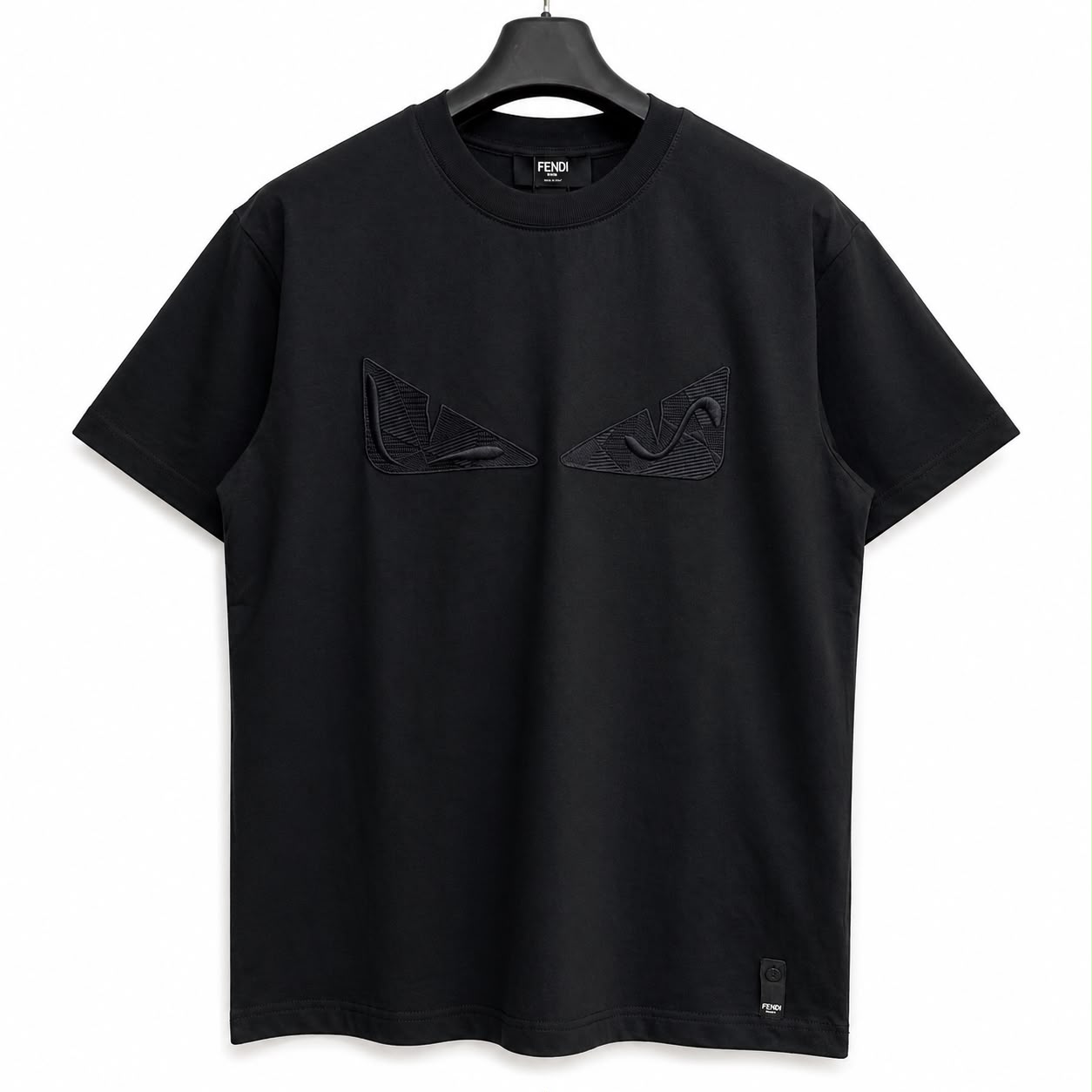 Fendi Kan I Black T-Shirt For Men