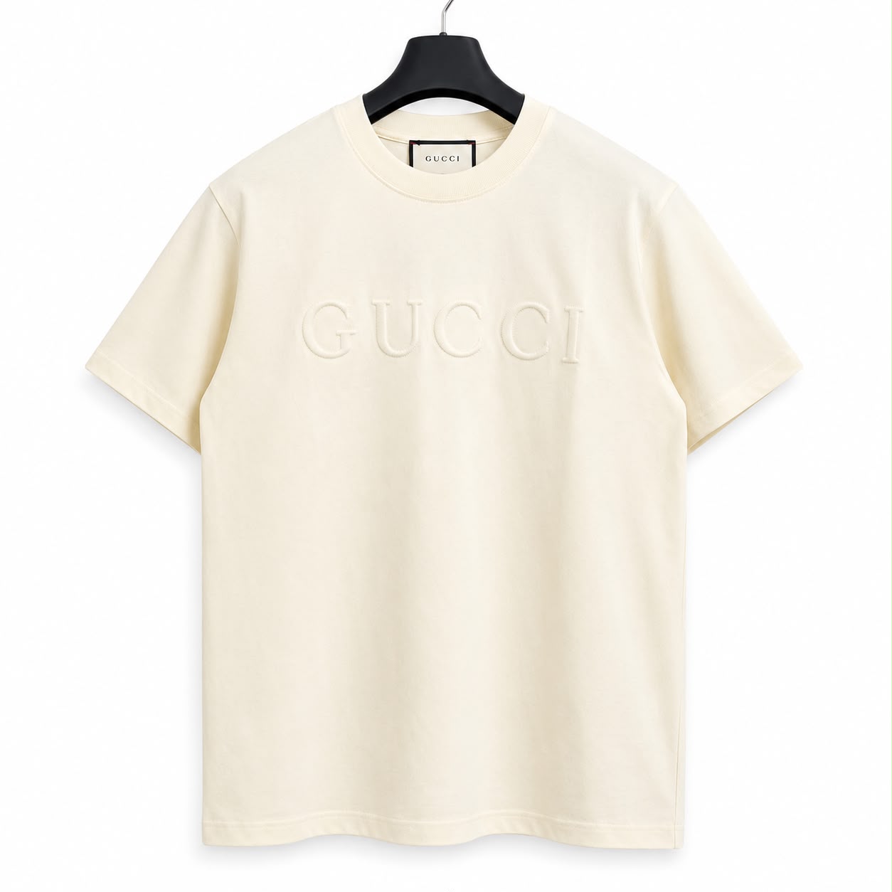 Gucci Logo White T-Shirt For Men