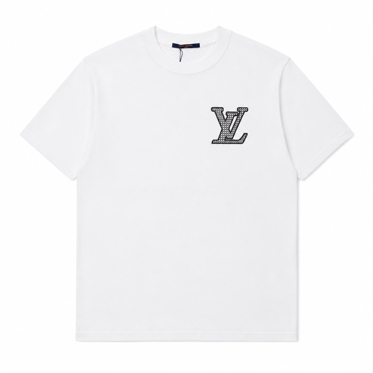 Louis Vuitton Classic Logo White T-Shirt For Men
