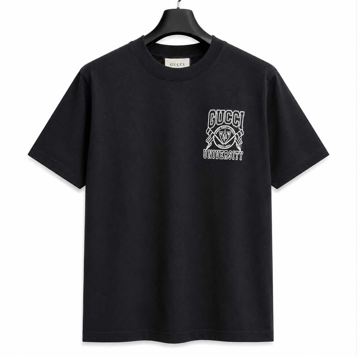 Gucci University Black T-shirt for Men