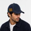 Miu Miu Blue Denim Baseball Cap