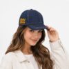 Miu Miu Blue Denim Baseball Cap