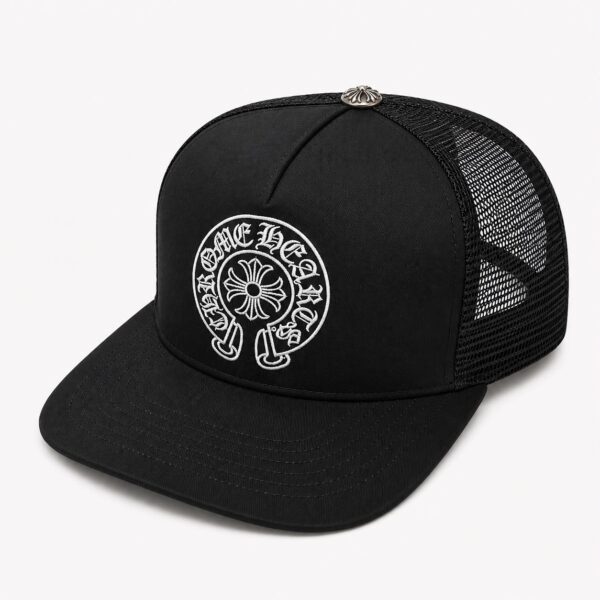 Chromeheart Black Baseball Cap