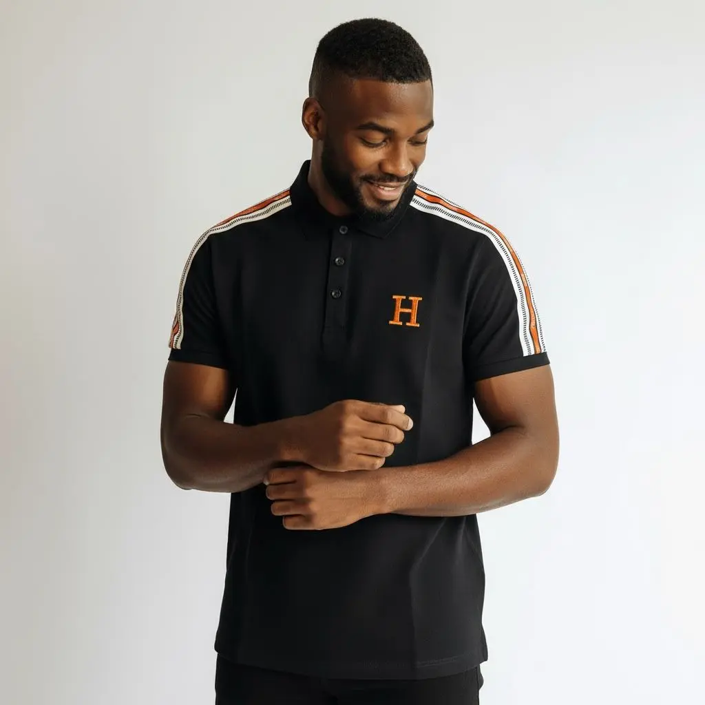 WhatsApp-Image-2025-10-11-at-7.45.41-PM Hermes Black Polo With Stripped Shoulder Tshirt
