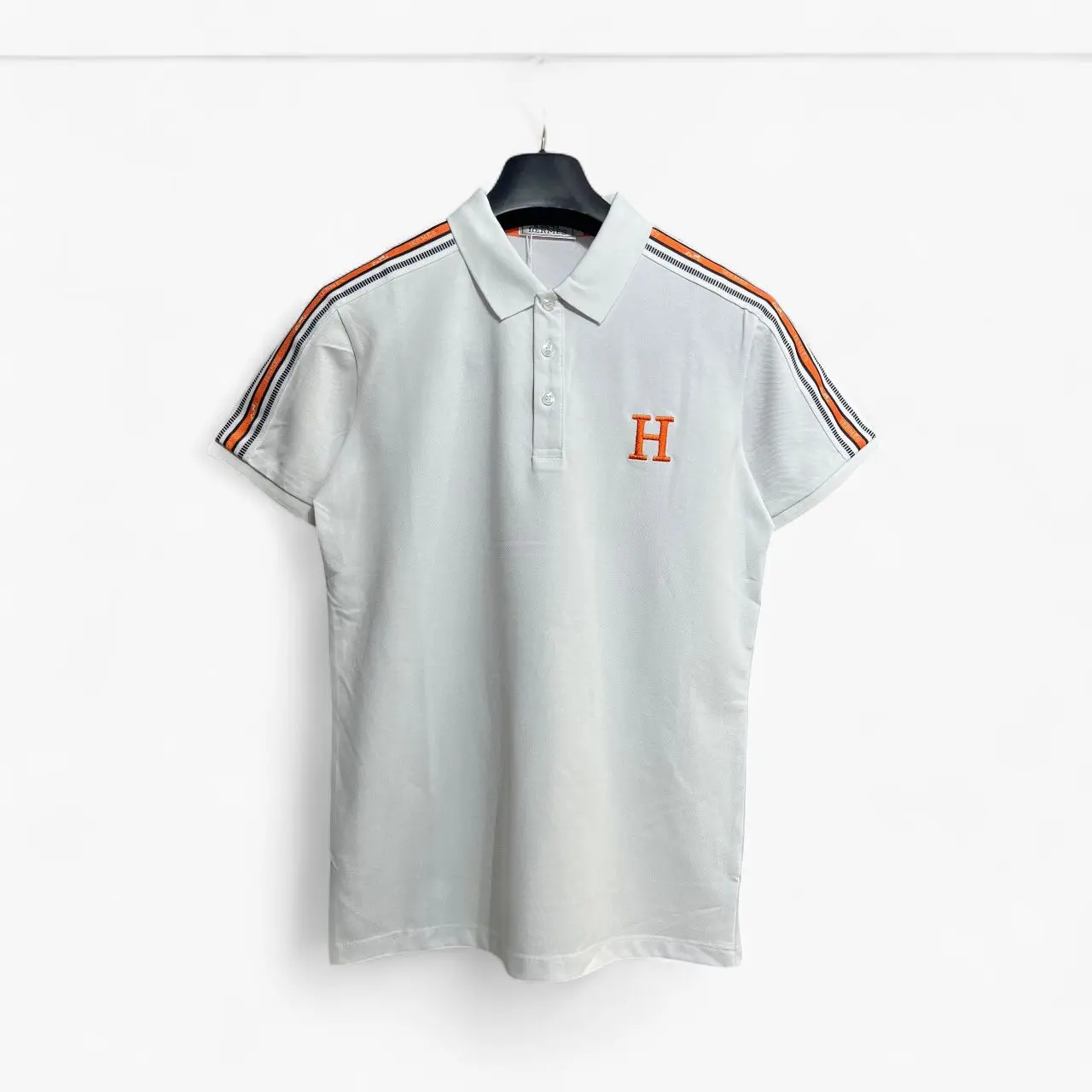 WhatsApp-Image-2025-10-11-at-7.47.38-PM Hermes White Polo With Stripped Shoulder Tshirt