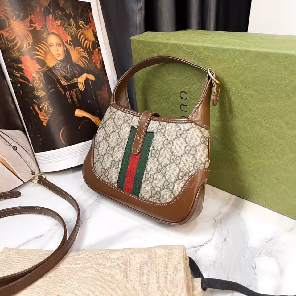 WhatsApp Image 2025-10-15 at 8.06.55 PM (2) Gucci Jackie 1961 Mini Shoulder Bag (With Box)