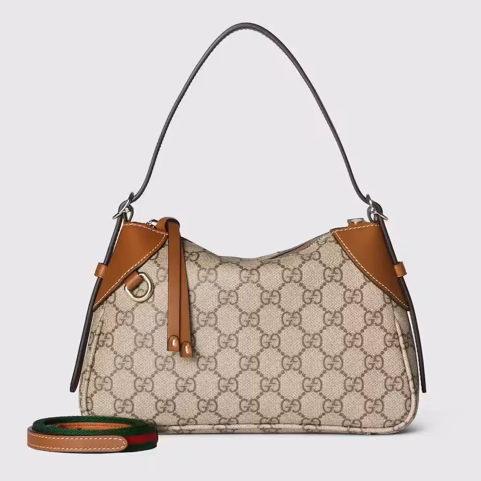 WhatsApp Image 2025-10-23 at 5.39.25 PM Gucci GG Emblem Brown Shoulder Bag (With Box)