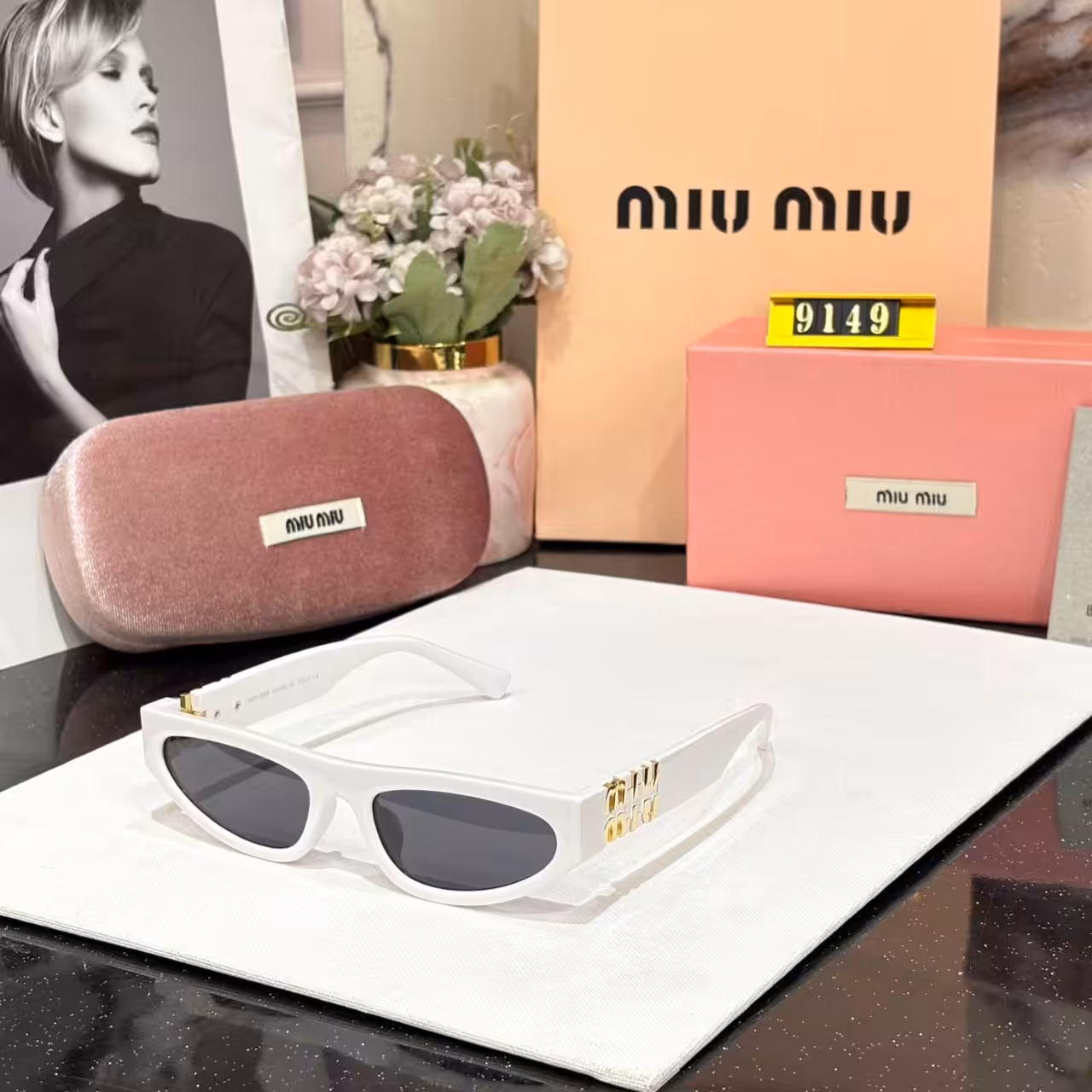WhatsApp Image 2026-01-08 at 2.33.38 AM Miu Miu Cat eye White Sunglass For Women