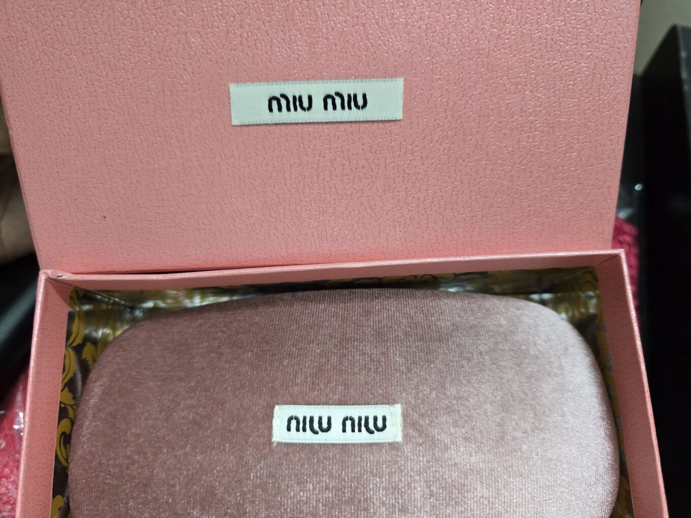 Miu Miu Oval Frame Unisex Sunglass photo review