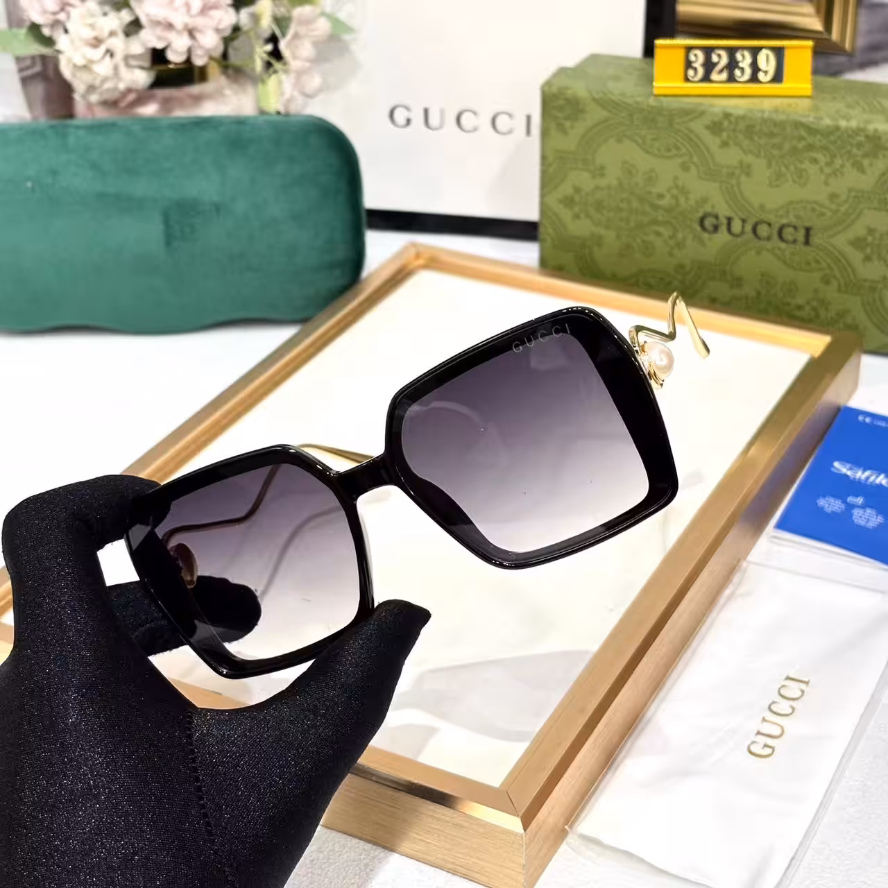 WhatsApp Image 2025-11-01 at 8.16.18 PM Gucci Pearl Square Oversized Women’s Sunglass