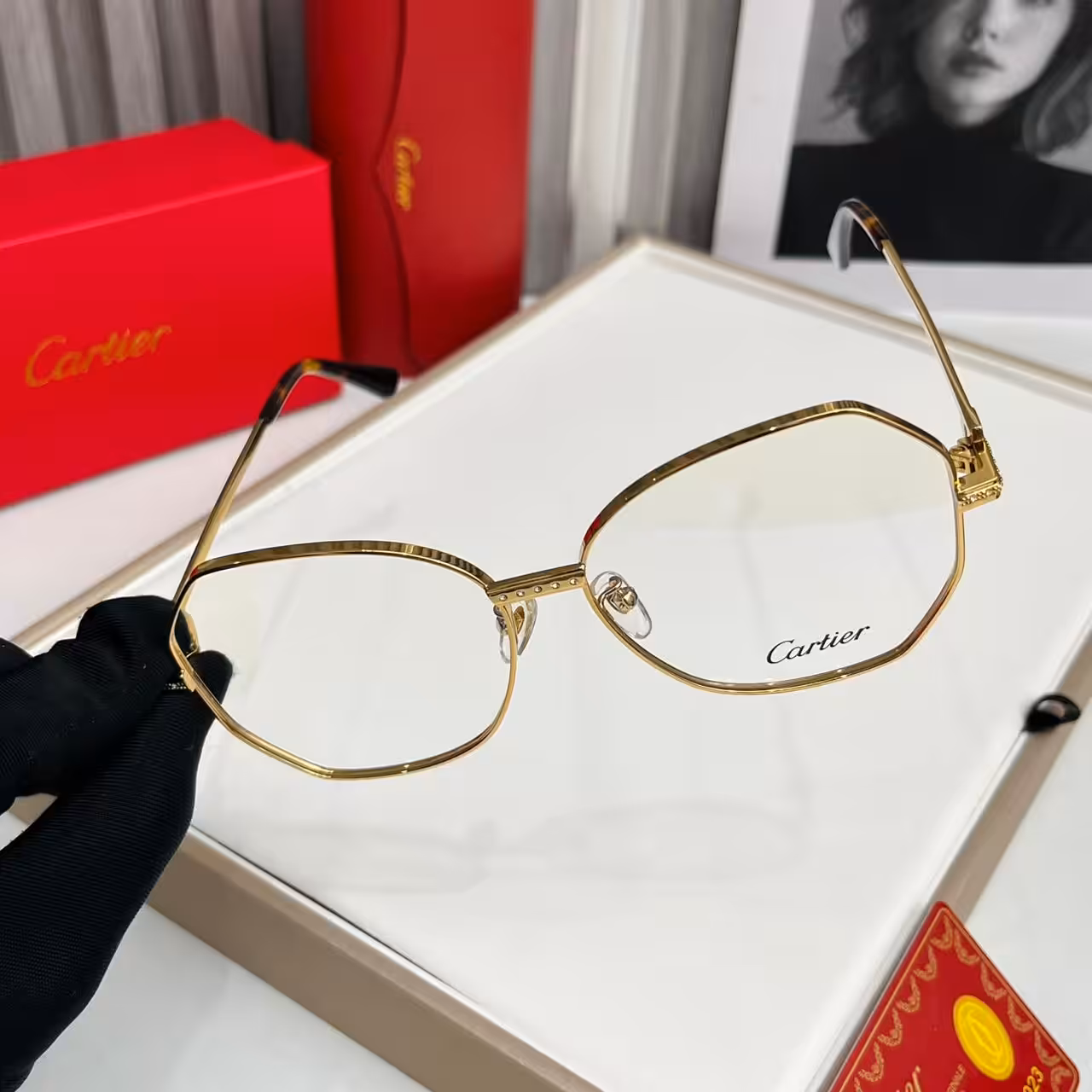 WhatsApp Image 2025-11-03 at 8.09.48 PM Cartier Oversized Round Metal Frame Womens Premium Eyeglass