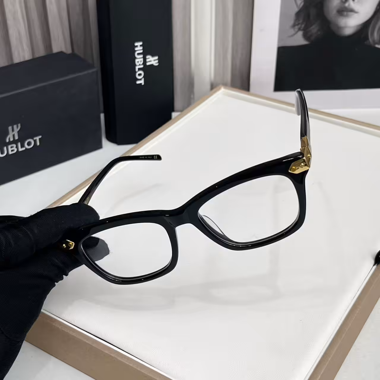 WhatsApp Image 2025-11-03 at 8.12.00 PM Hublot wayfarer Black Premium Unisex Optical Frame