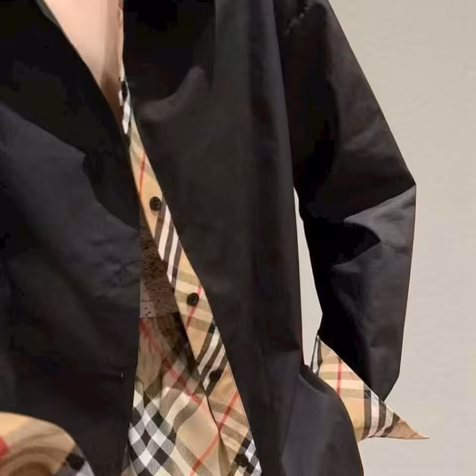 WhatsApp Image 2025-11-05 at 1.52.17 PM (1) Burberry Black Oversized Shirt