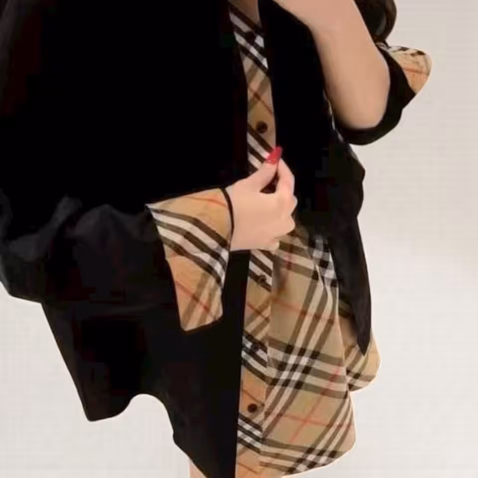 WhatsApp Image 2025-11-05 at 1.52.18 PM Burberry Black Oversized Shirt