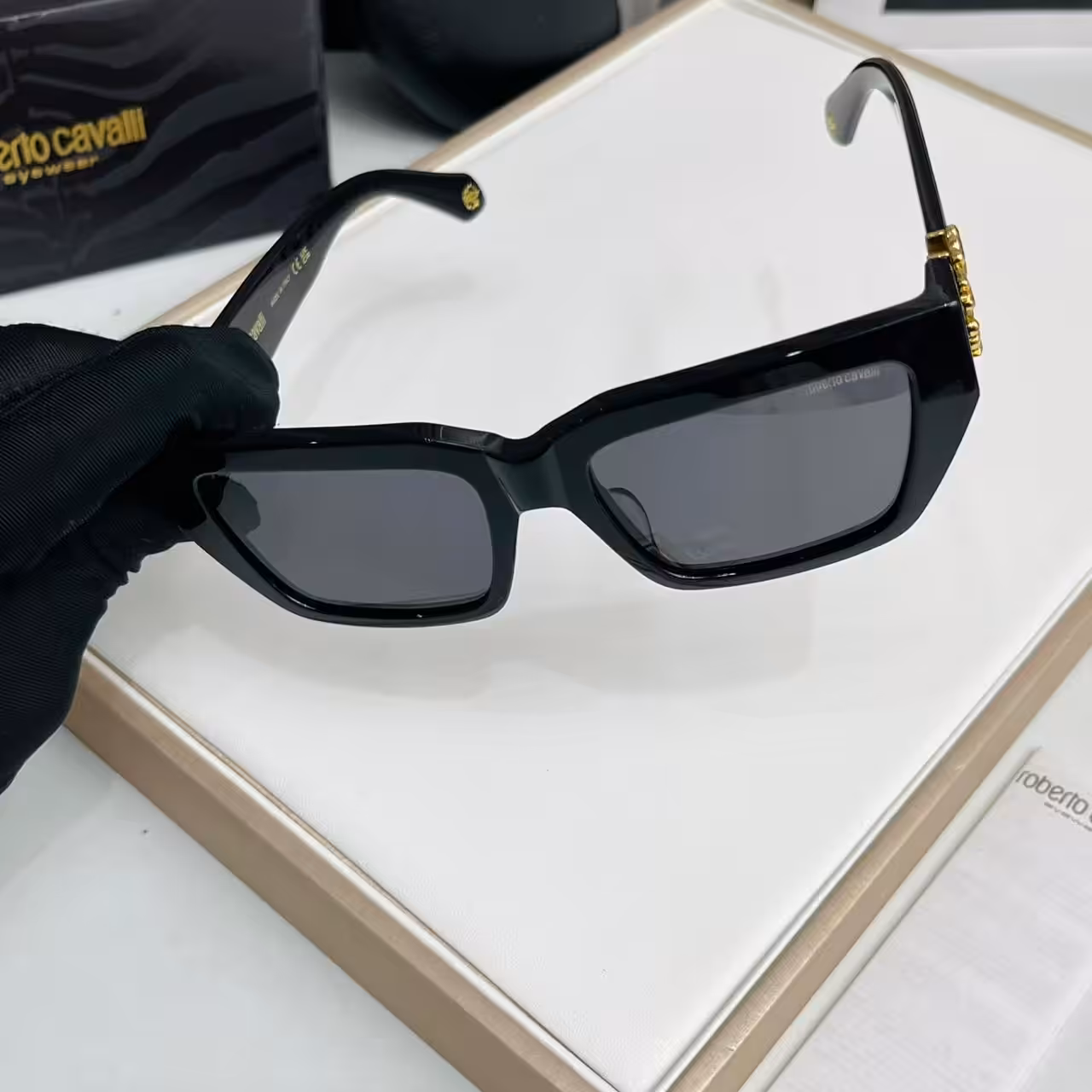 WhatsApp Image 2025-11-20 at 6.07.26 PM Roberto Cavalli Bold Black Square Sunglasses