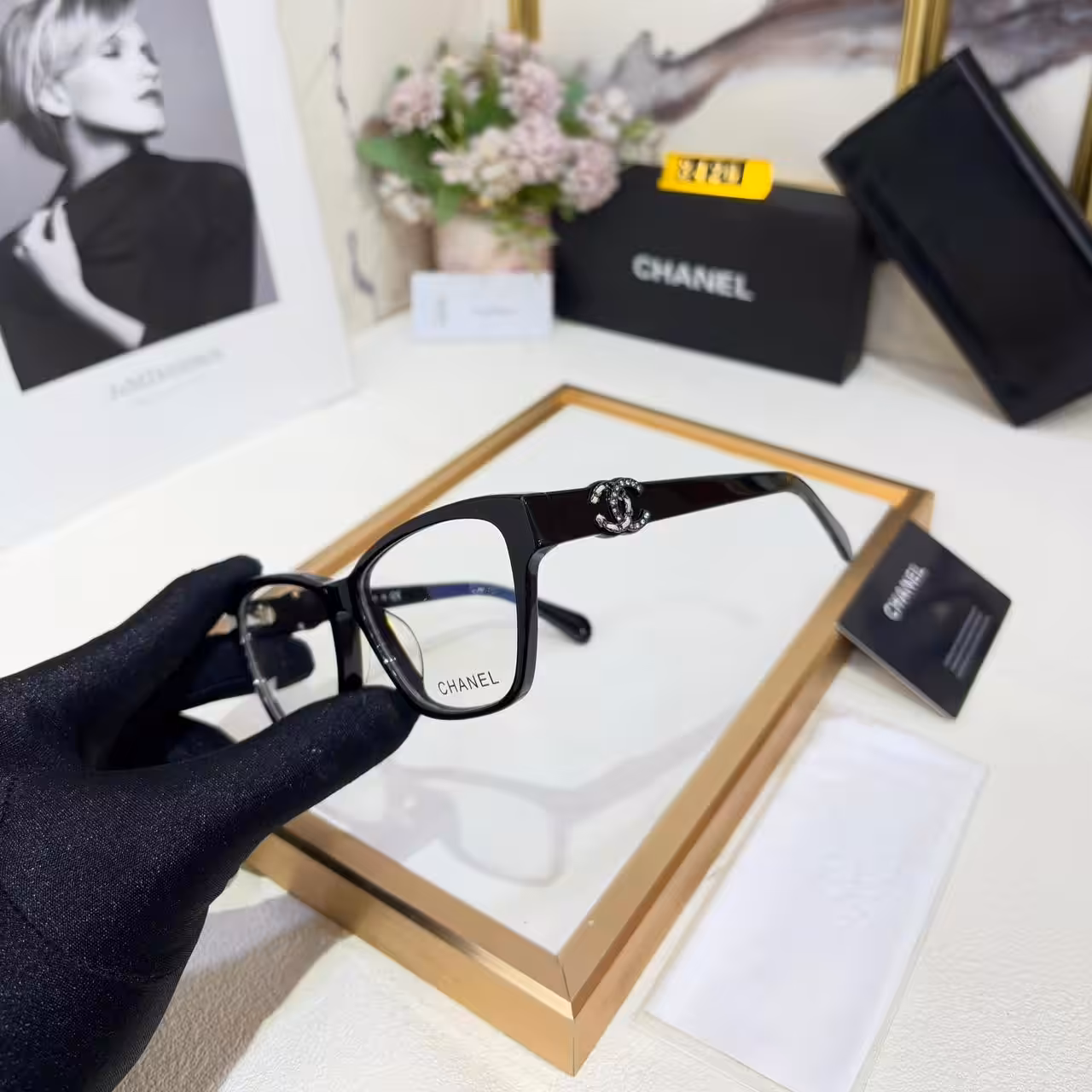 WhatsApp Image 2026-01-08 at 4.27.58 AM Chanel Rectangular Womens Premium Eyeglasses