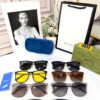 Gucci Wayfarer Coffee Mens Sunglass