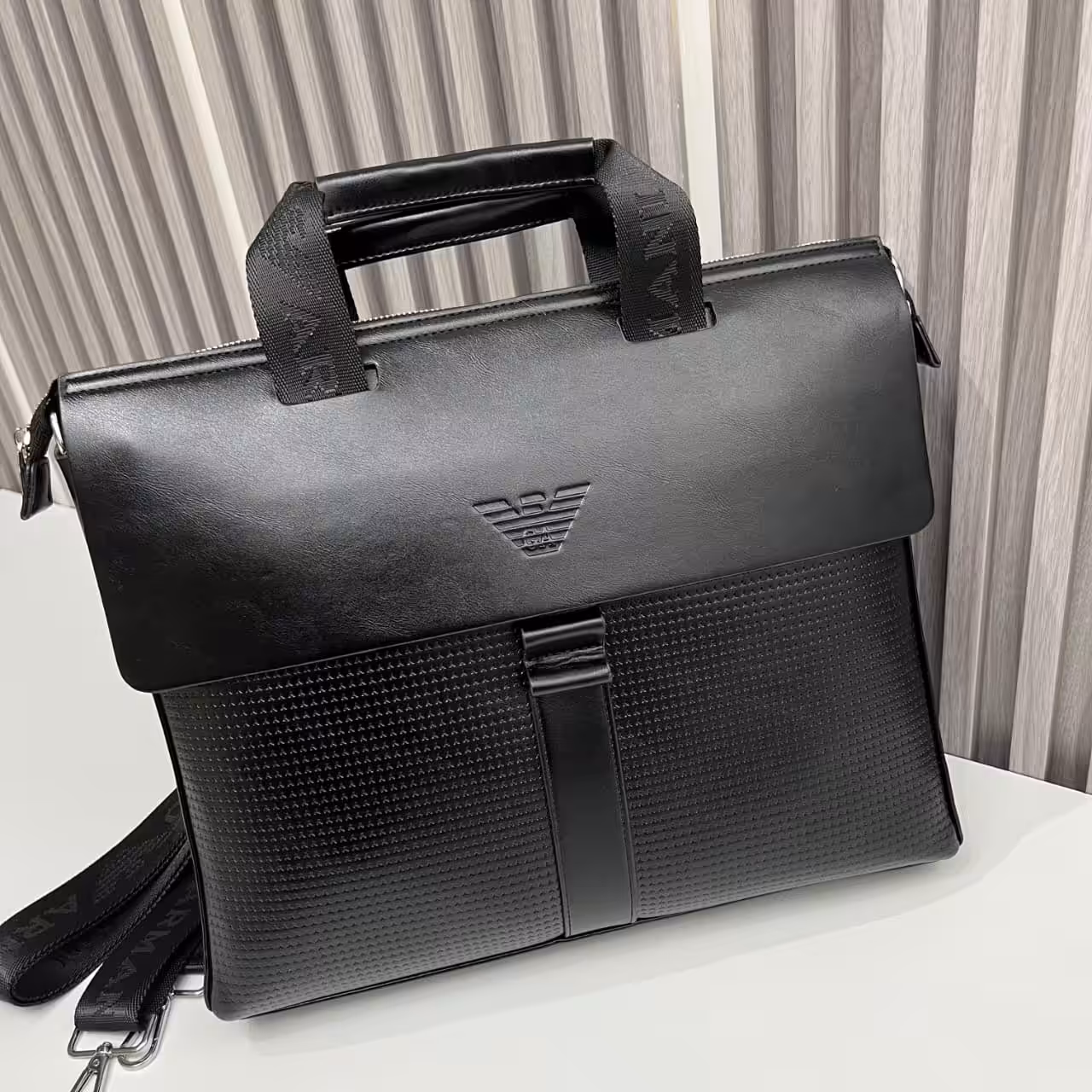 WhatsApp Image 2025-11-29 at 8.17.59 PM Armani black Laptop Bag