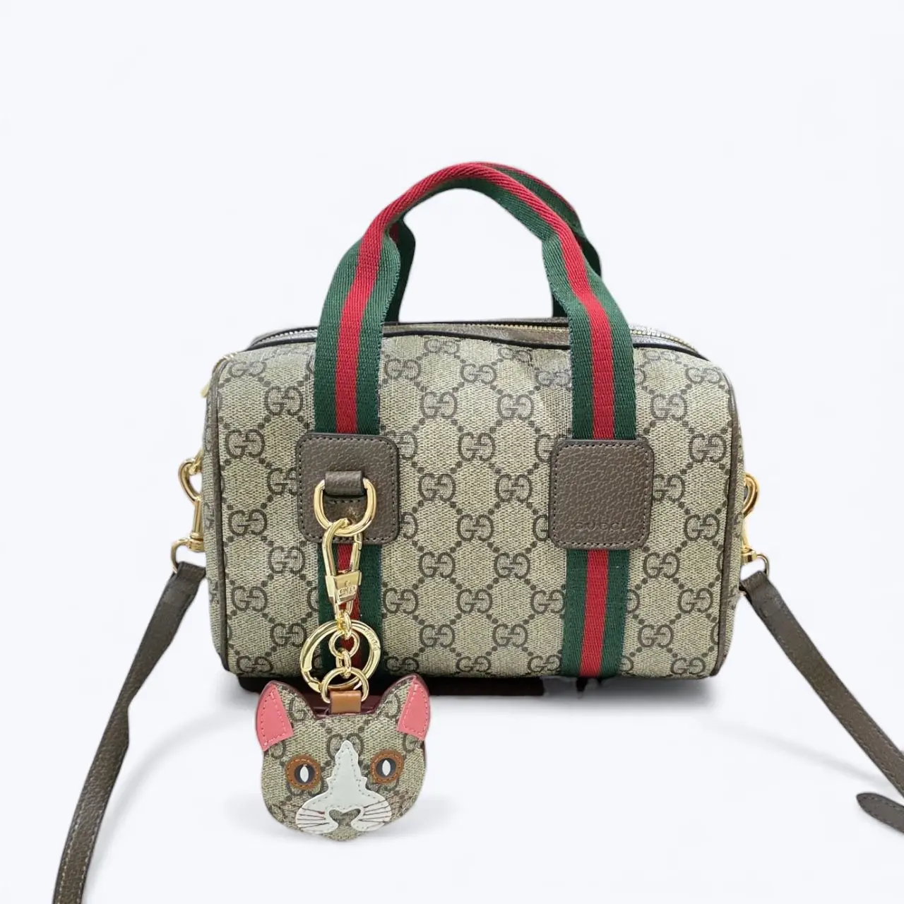 WhatsApp-Image-2025-12-16-at-8.51.03-PM-1 Gucci Mini GG Khaki Hand Bag (With Double Box)