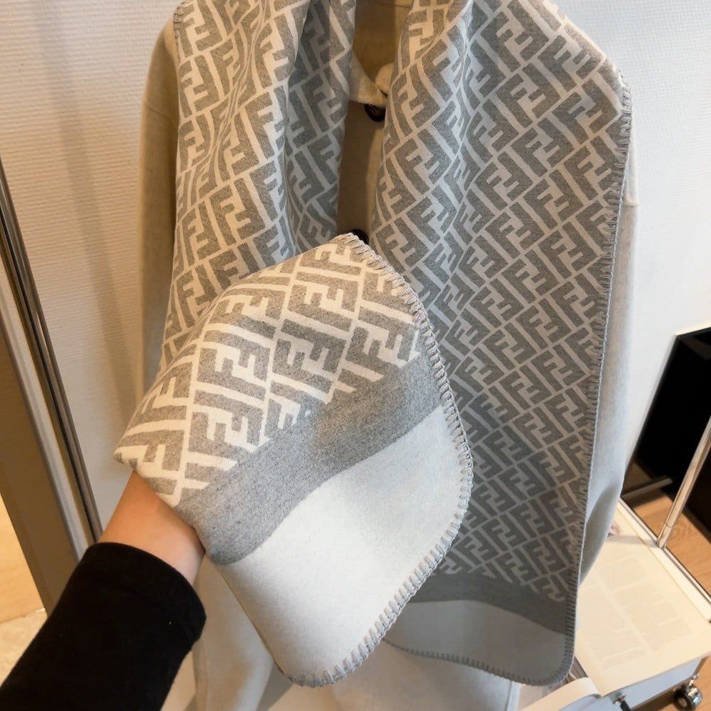 Fendi FF Grey Muffler