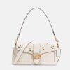 Coach Georgie Flower Daisy Embroidery Shoulder Bag (With Box)