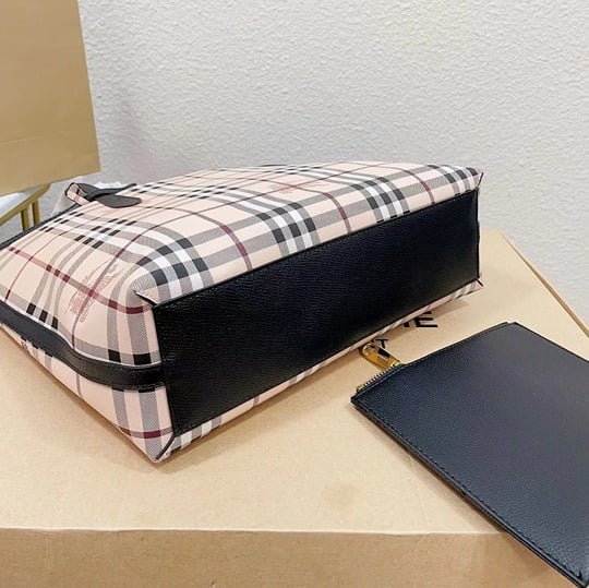 Burberry Black Reversible Tote