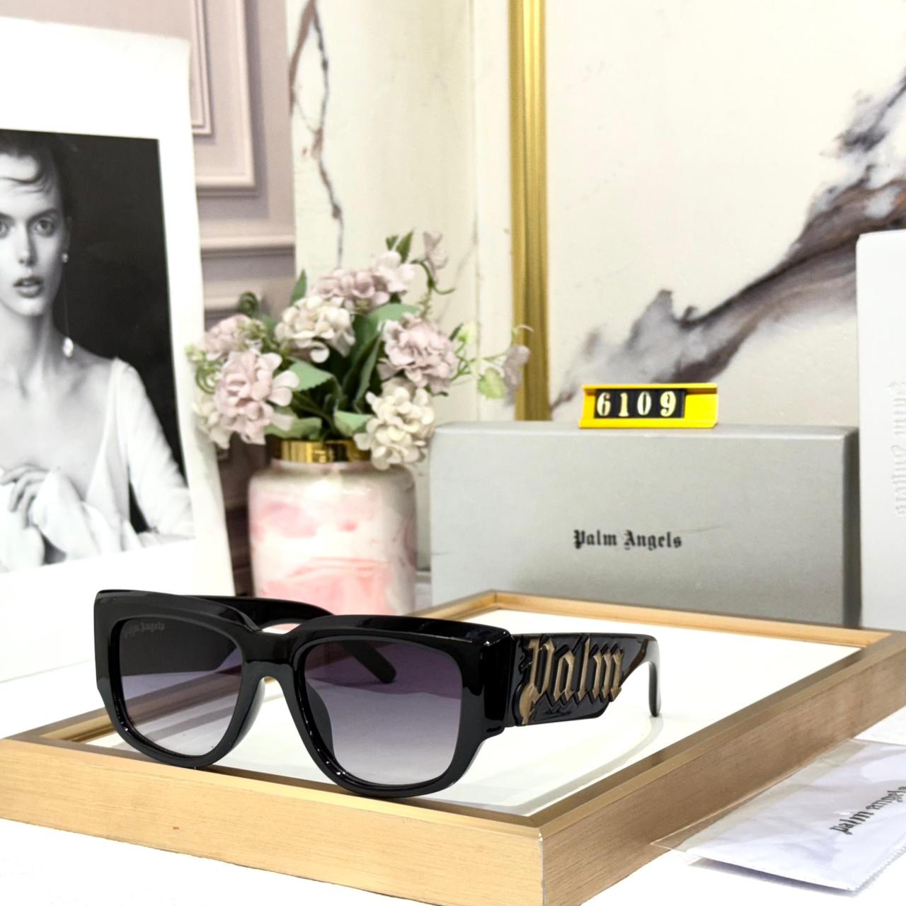 Palm Angel Laguna Havana Black Purple Unisex Sunglass