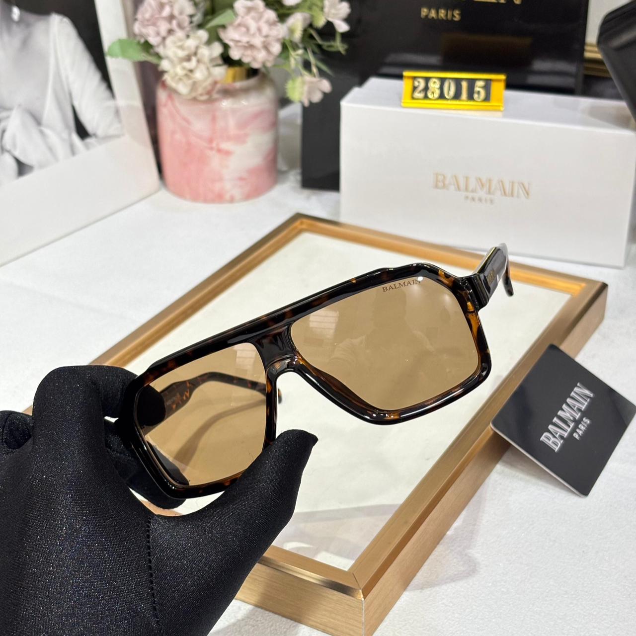 Balmain Brown Sunglass For Men