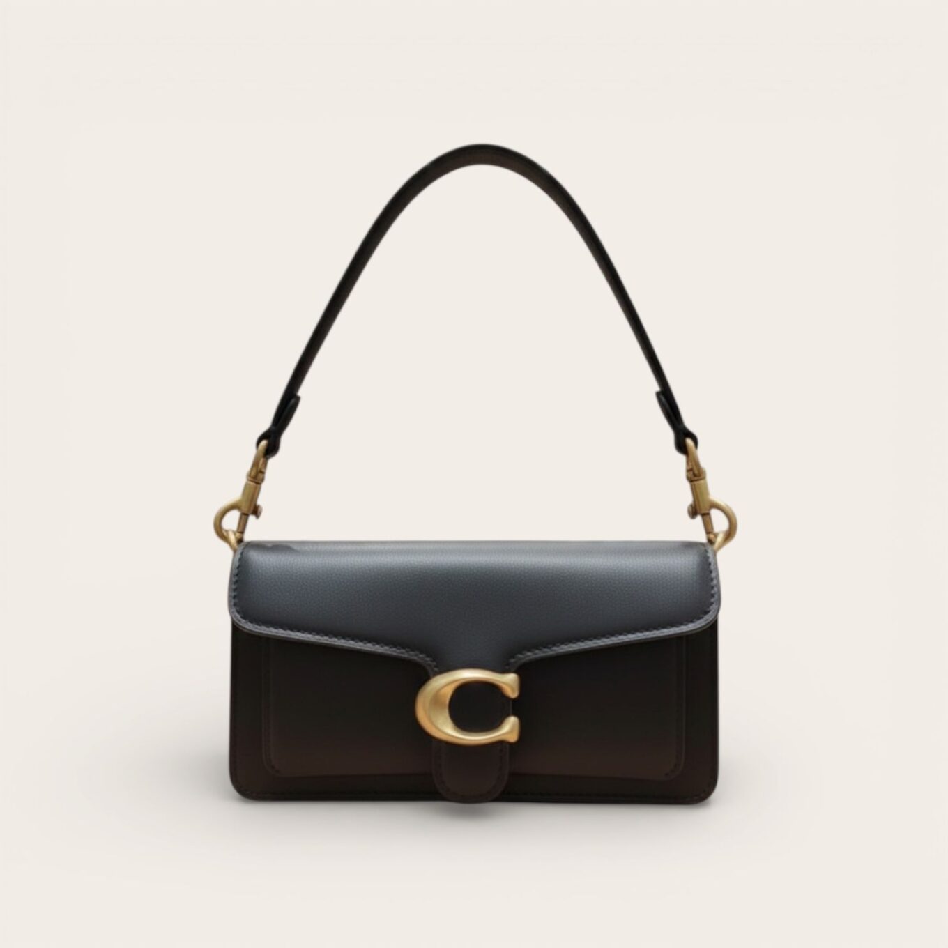 Coach Tabby 20 Black Shoulder Bag (With Box)