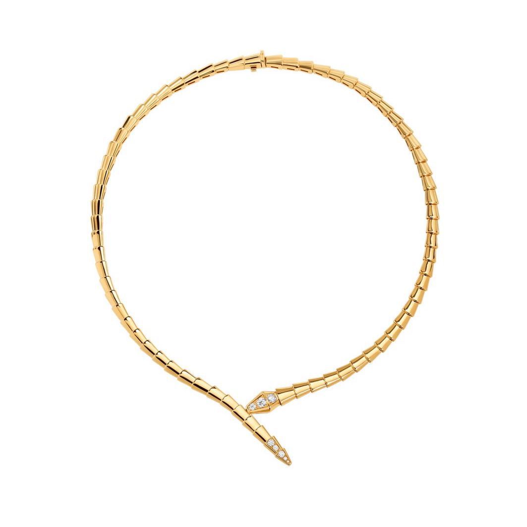 Bvlgari Serpenti Viper Golden Necklace