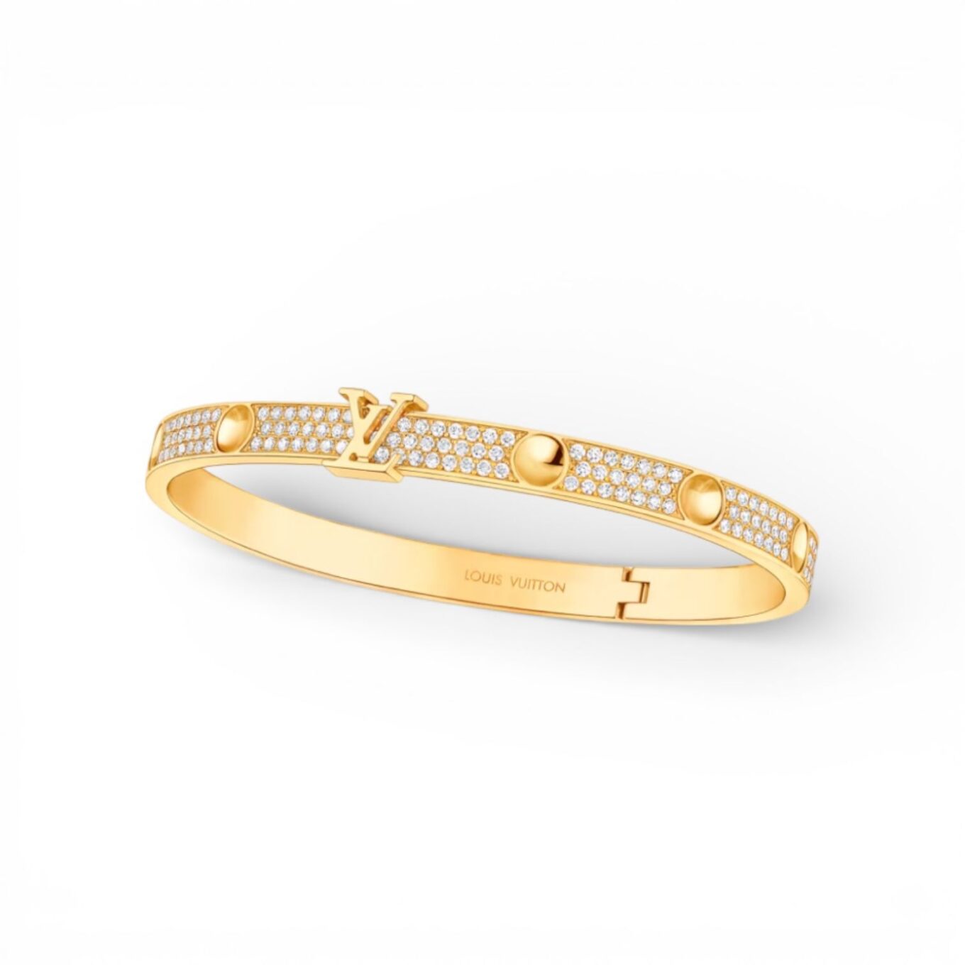 Louis Vuitton Empreinte Medium Golden Bracelet