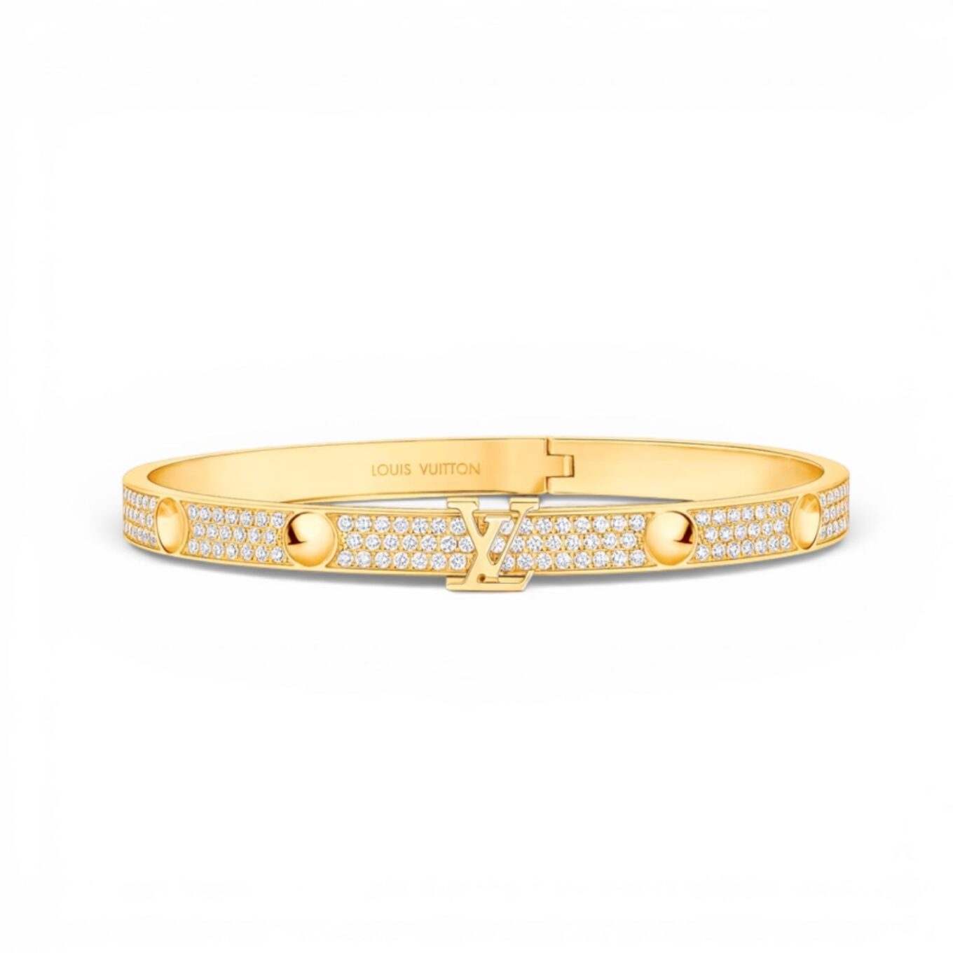 Louis Vuitton Empreinte Medium Golden Bracelet