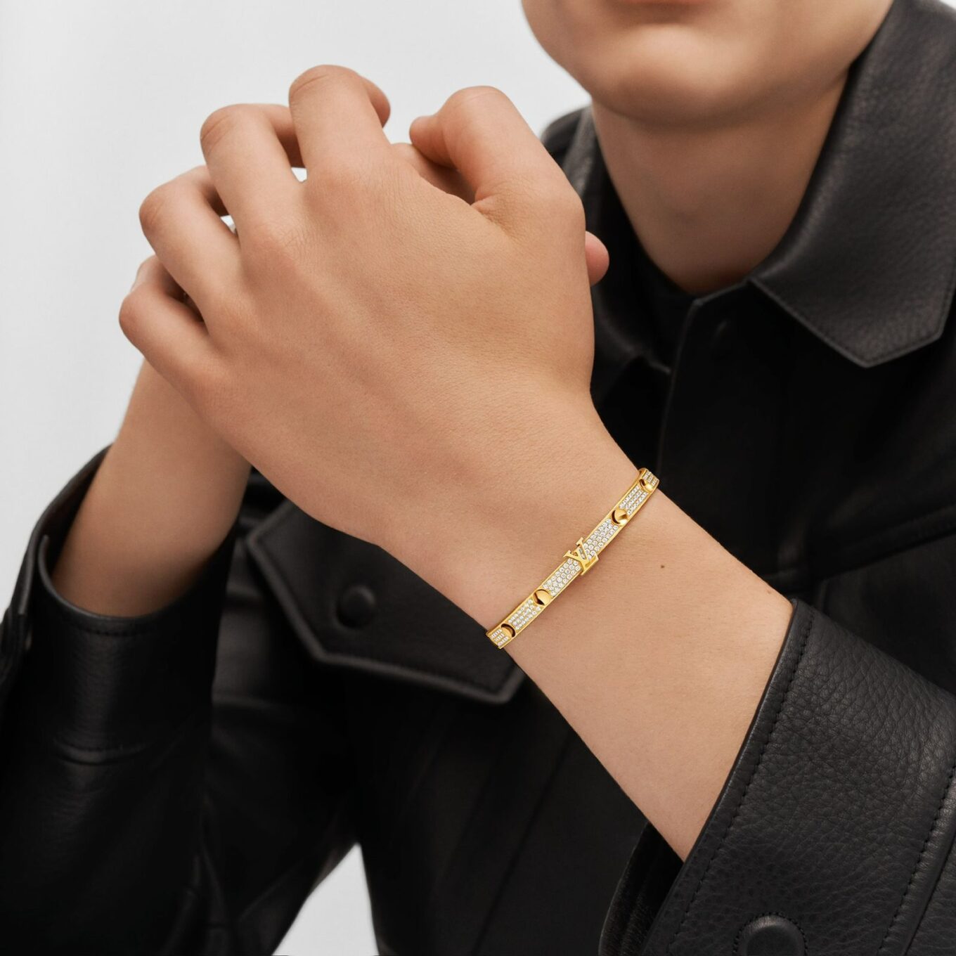 Louis Vuitton Empreinte Medium Golden Bracelet