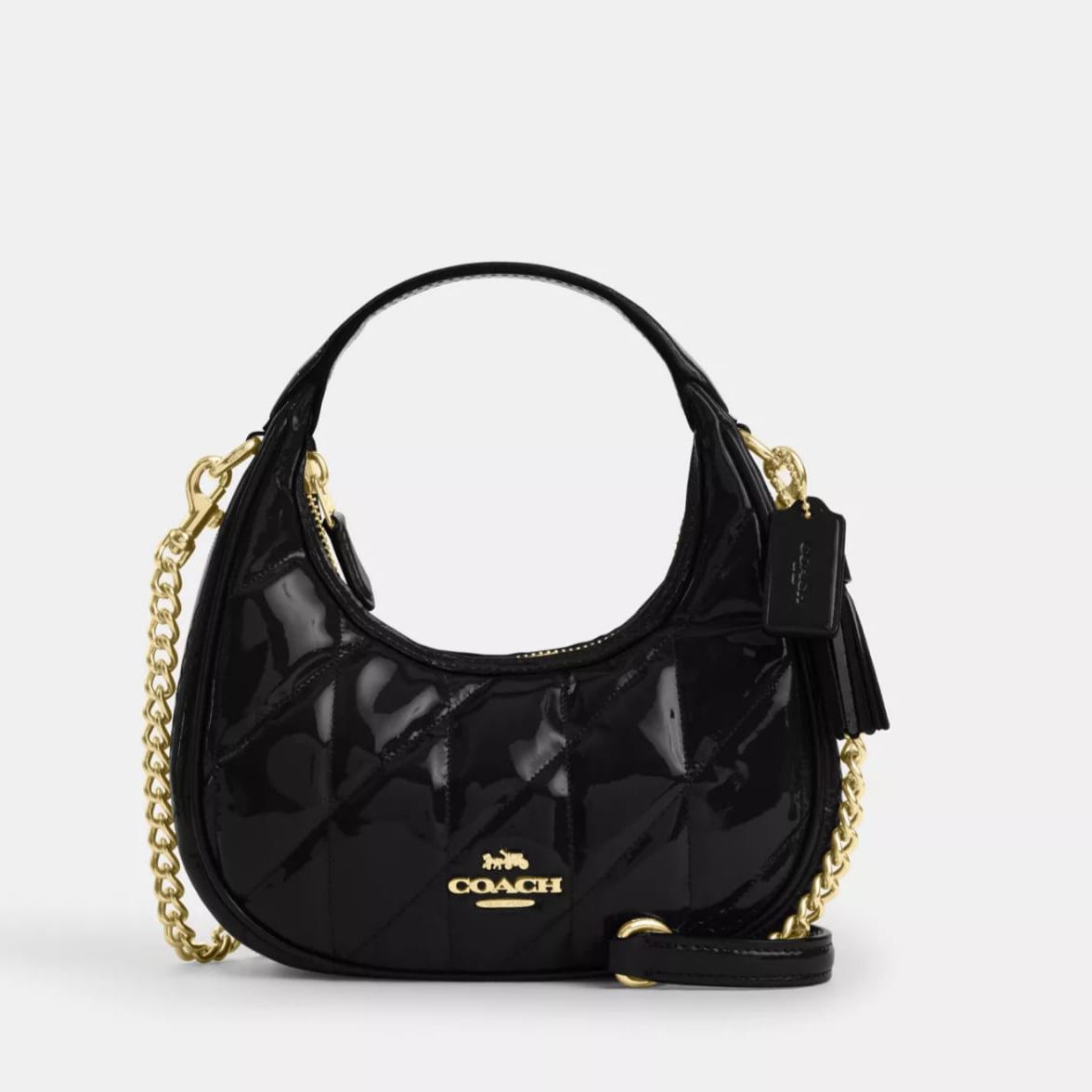 Coach Mini Carmen Crossbody Black Bag (With Double Box Packaging)