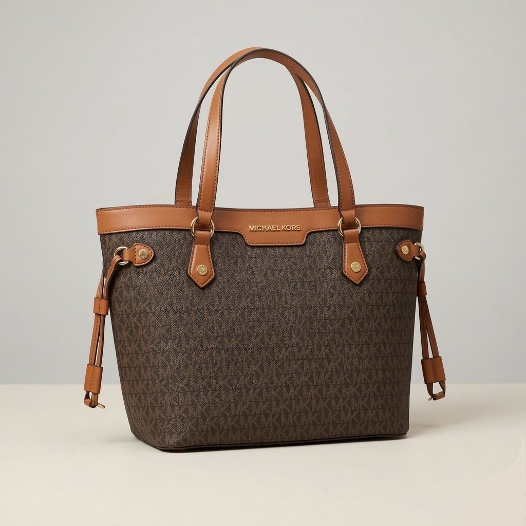 Michael Kors Sheila Medium Coffee Tote Bag