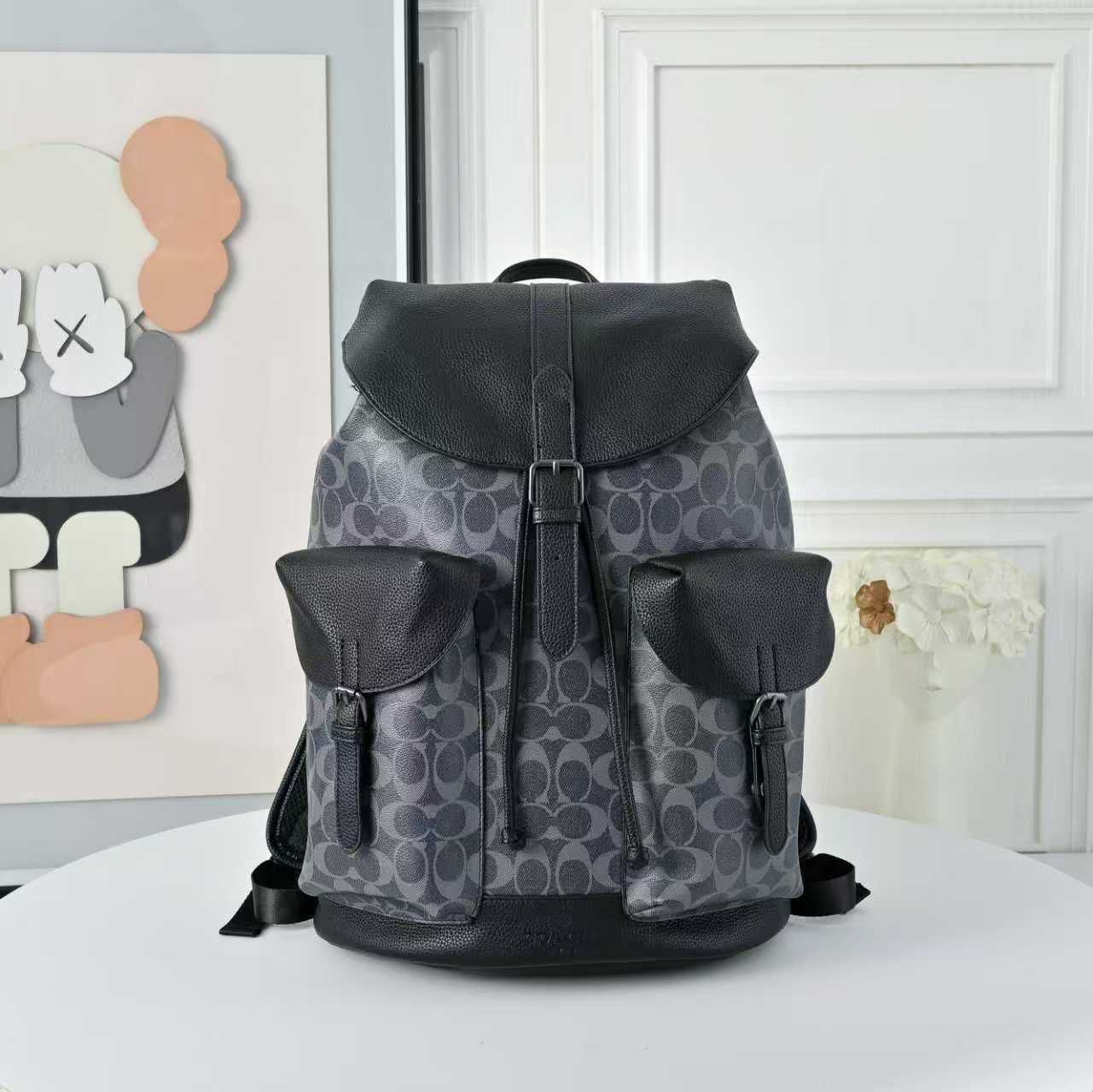 Coach Warner Ash Grey Backpack